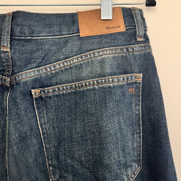 Madewell Barrel Leg Denim Jeans Leeds Wash Softdrape Size 27 NWOT - Picture 6 of 8